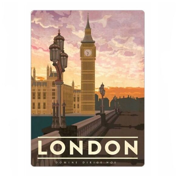 London England Souvenir Magnet - Picture 1 of 4